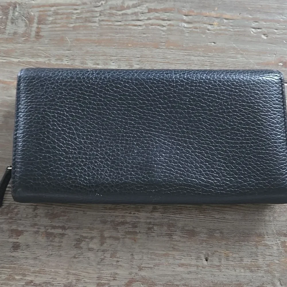 Gucci Wallet long black leather - Picture 4 of 8